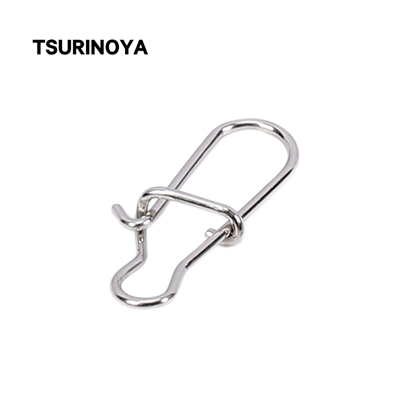 Fishing Hook Stainless Steel - Tsurinoya-ステンレス鋼の釣り針,50個,fastlockクリップ,安全ピン,アクセサリー,ルアーフック用ギア