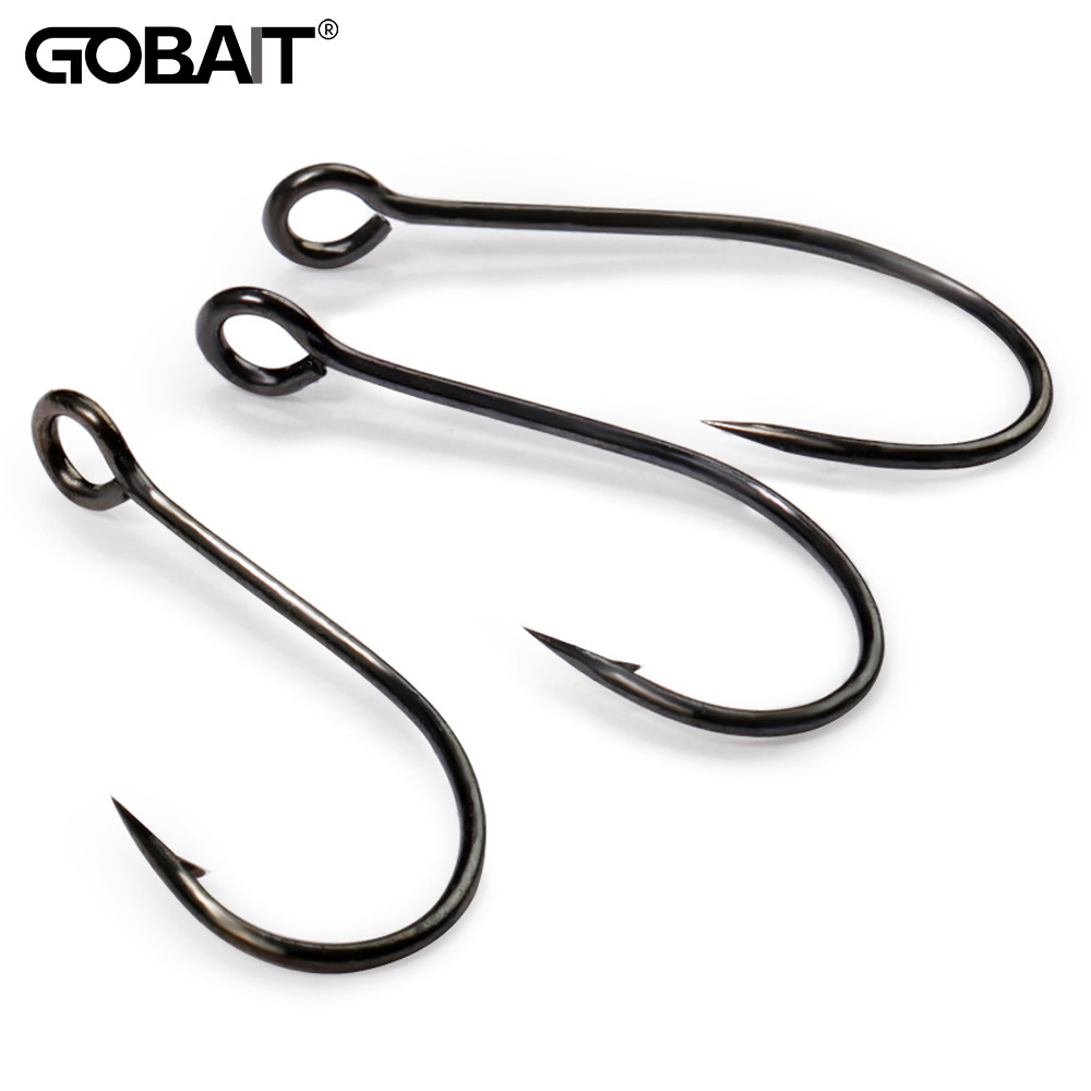 Fishing Hook Circle - 20 個ビッグリングシングルフック 2 # 4 #