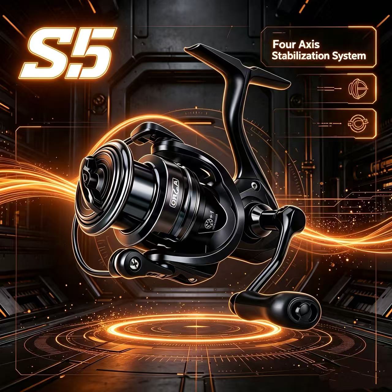 Abu Garcia Reel Revo - FISHINGFANS S5 シルキースムース 18 密着ワイヤー 5+1BB