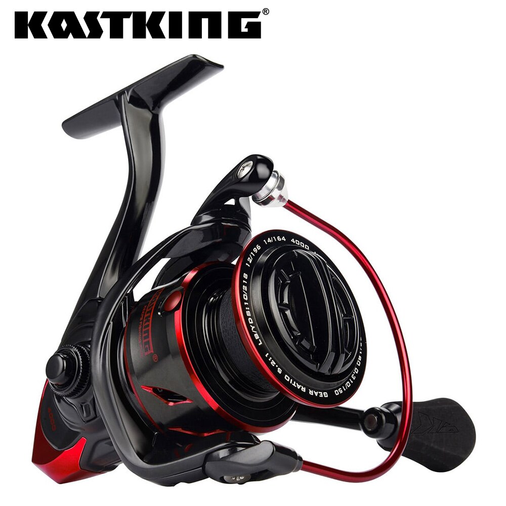 Kastking Reel Zephyr - ベアリング-メタルフィッシングリール,18kgブレーキパワー,塩水と淡水