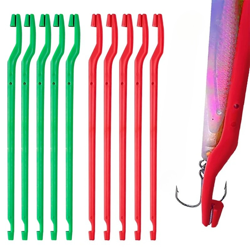 Fishing Hook Sharpener - 5個入り ルアーフックリムーバー スティック型 手に刺さりにくい ハードベイトフックセパレーター ミノー