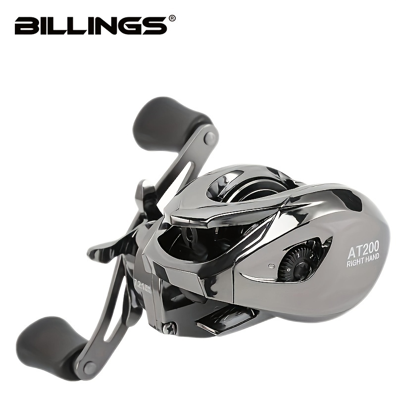 Kastking Reel Zephyr - BILLINGS AT シリーズ、7.2:1 ギア比、5+1 ボールベアリング、18LB 最大ドラッグ、ベイトキャスティングリール、淡水海水用