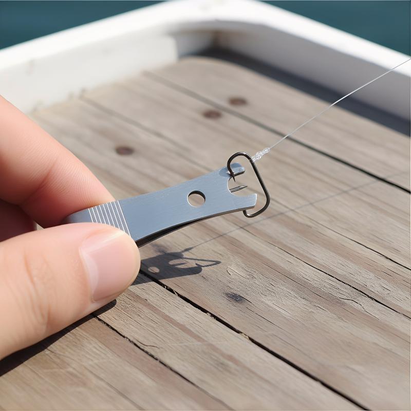 Fishing Hook Stainless Steel - 多機能釣り糸クリッパー ステンレス鋼ニッパー ポータブルフックはさみ 編み込み釣り糸・モノフィラメントラインに最適 アウトドア用