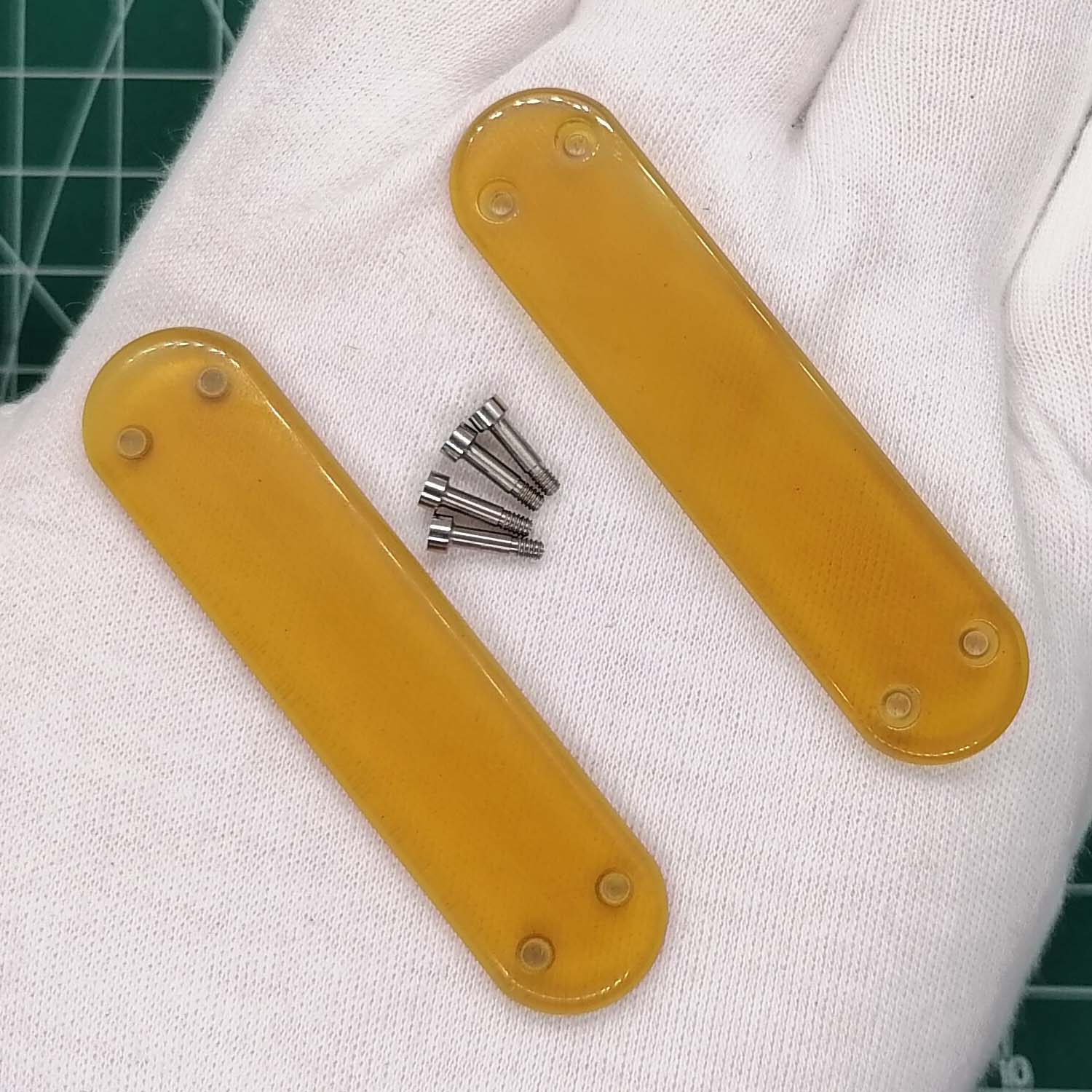 Penn Reel Battle - 1 ペアカスタムメイド PEI スケール ULTEM ハンドルスケール