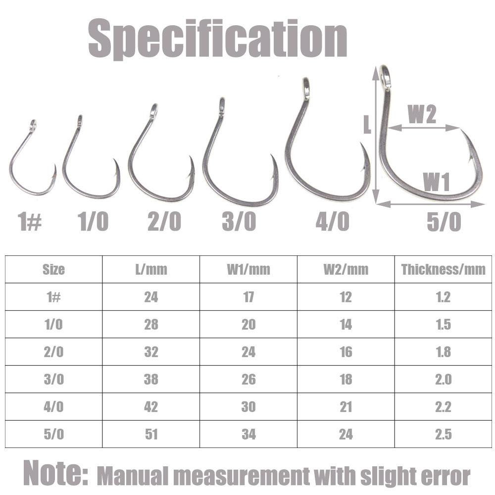 高炭素鋼の釣り針,塩水釣り,マット,錫,錆びない,とげのある - Fishing Hook Offset のレビューと価格