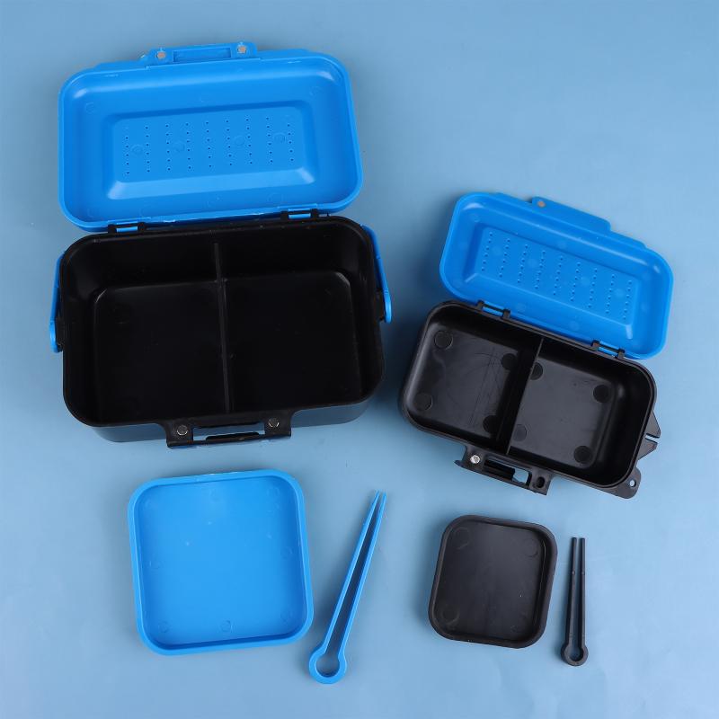 腰に装着できる釣り道具箱、生きているルアー餌、ミミズ、フック - Fishing Hook Box のレビューと価格