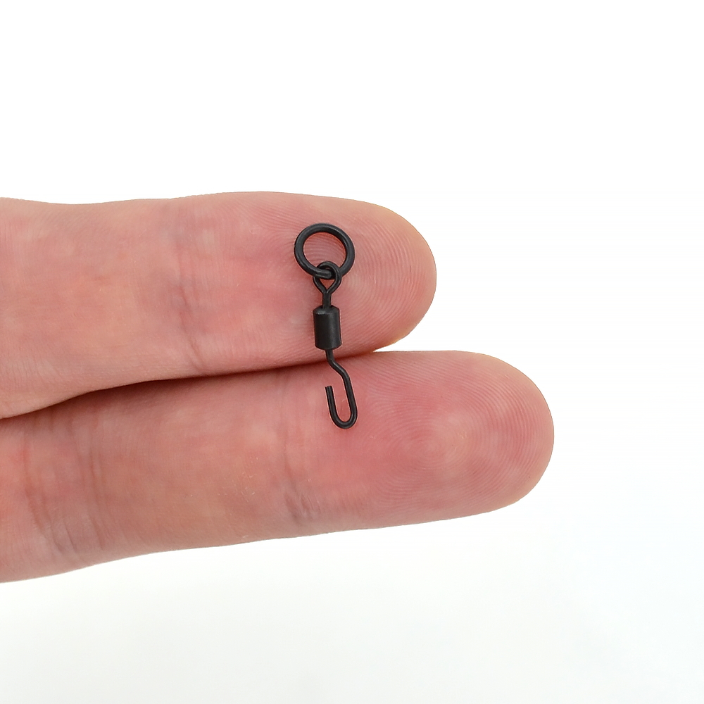 ヒリシ 200個入り コイ釣り用スイベルスナップ ソリッドリ - Fishing Hook Stainless Steel のレビューと価格