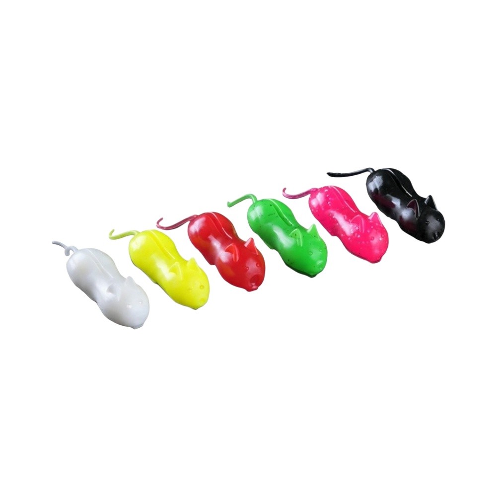 6個入りフローティングラットルアー、ヘビヘッドフィッシング用 - Fishing Hook Weedless のレビューと価格
