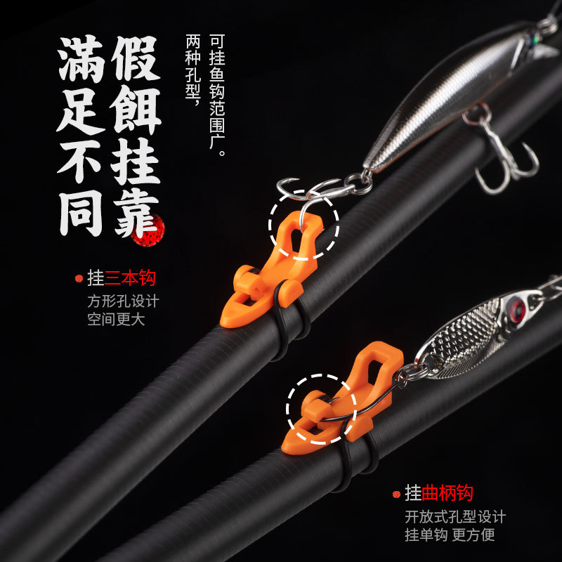 1 セット 3 サイズリング釣りフックキーパールアーホルダー - Fishing Hook Size のレビューと価格