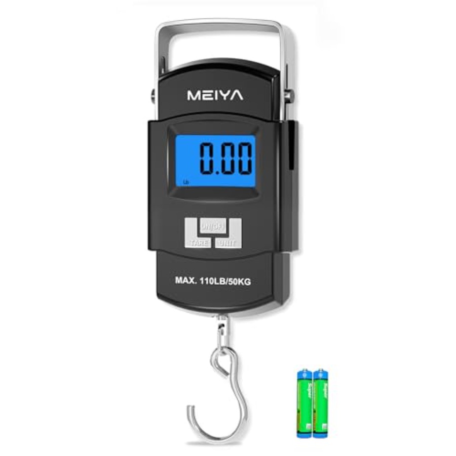 フィッシュスケール 110ポンド/50kg デジタルフィッシ - Fishing Hook Stainless Steel のレビューと価格
