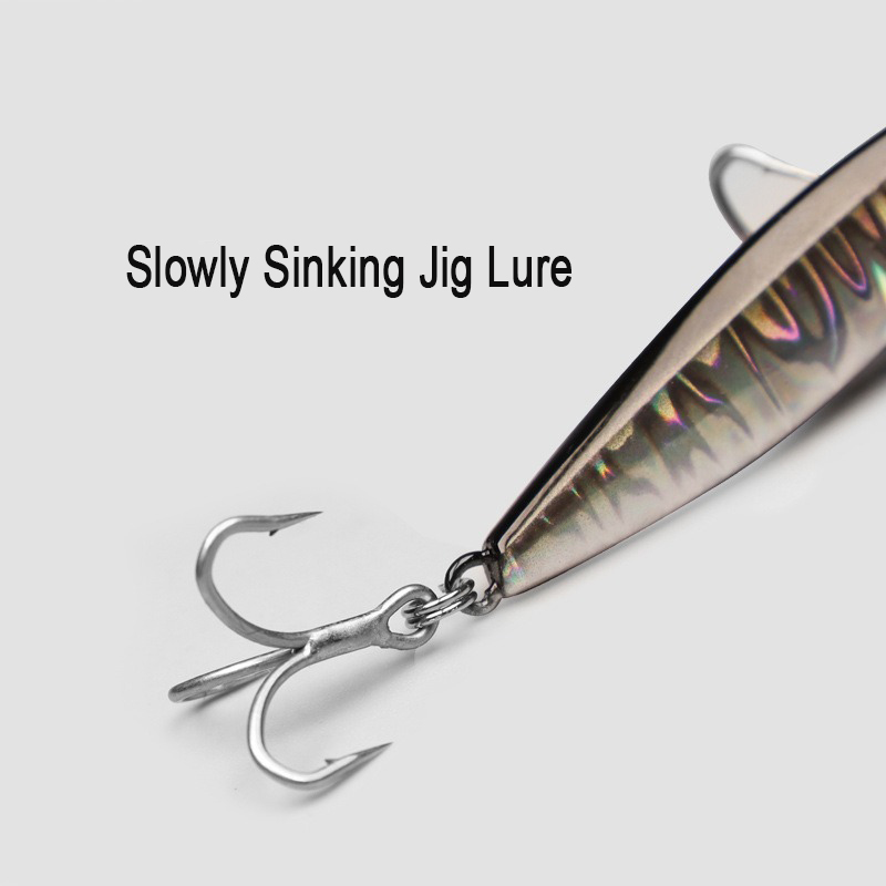 ジグ釣りルアー メタルジギングベイト 9g 16g 21g  - Fishing Hook Treble のレビューと価格