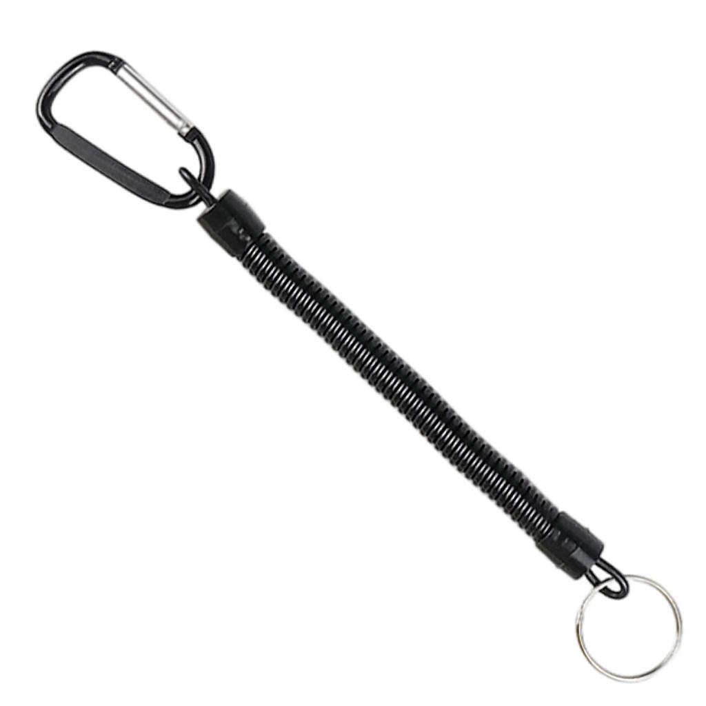 多機能コイルランヤード釣りロープ PU コードコンパクトツー - Fishing Hook のレビューと価格