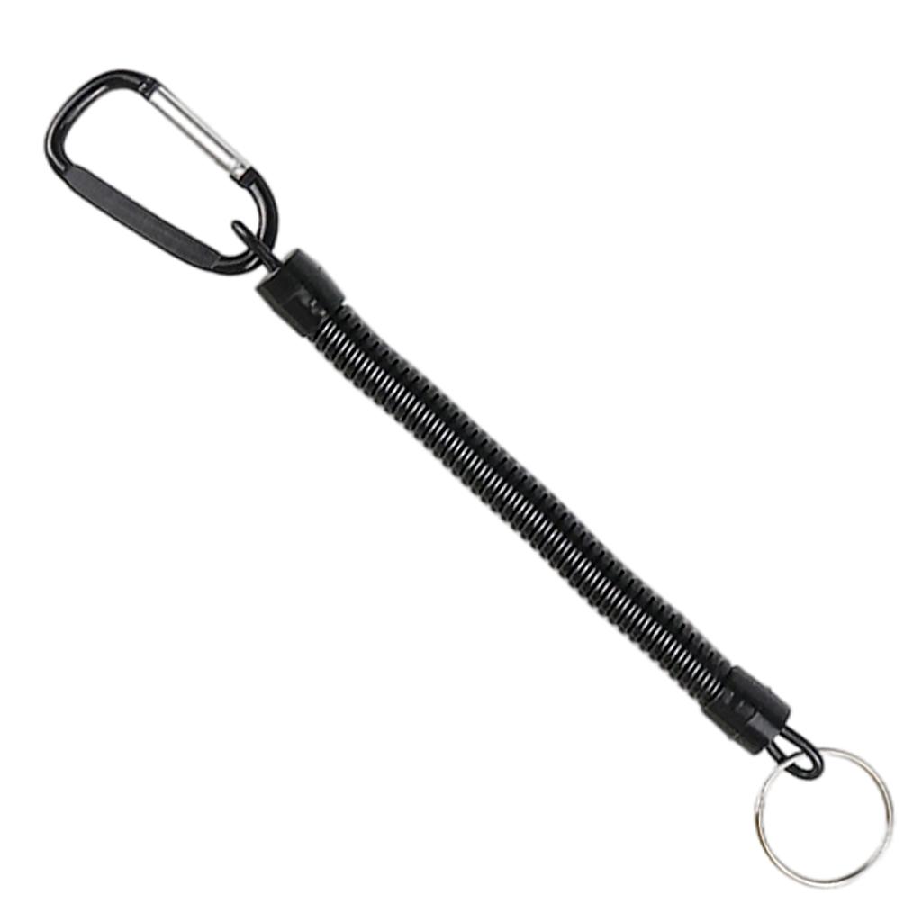 多機能コイルランヤード釣りロープ PU コードコンパクトツー - Fishing Hook のレビューと価格