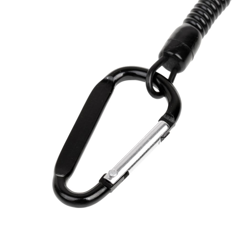多機能コイルランヤード釣りロープ PU コードコンパクトツー - Fishing Hook のレビューと価格