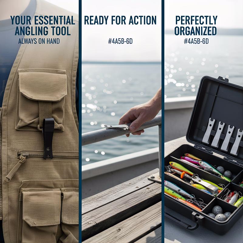 多機能釣り糸クリッパー ステンレス鋼ニッパー ポータブルフッ - Fishing Hook Stainless Steel のレビューと価格