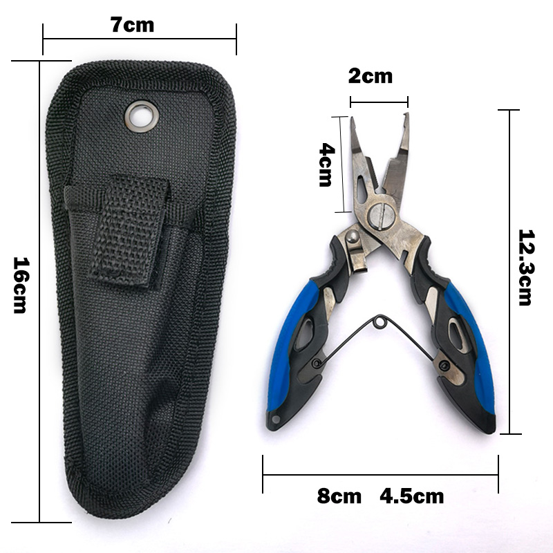 多機能フィッシングプライヤー,フックリムーバー,ステンレス鋼 - Fishing Hook Sharpener のレビューと価格
