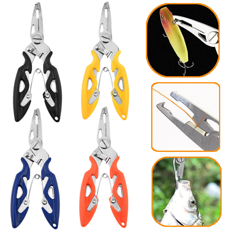 ポータブルフィッシングプライヤー ステンレス鋼製フックエクス - Fishing Hook Remover のレビューと価格