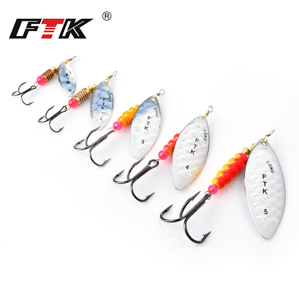 スプーンタイプのメタルルアー,パイクフィッシングに最適な人工 - Fishing Hook Treble のレビューと価格