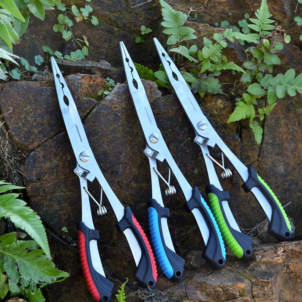 ステンレス鋼製釣り用プライヤー多機能スプリットリングオープナ - Fishing Hook Sharpener のレビューと価格