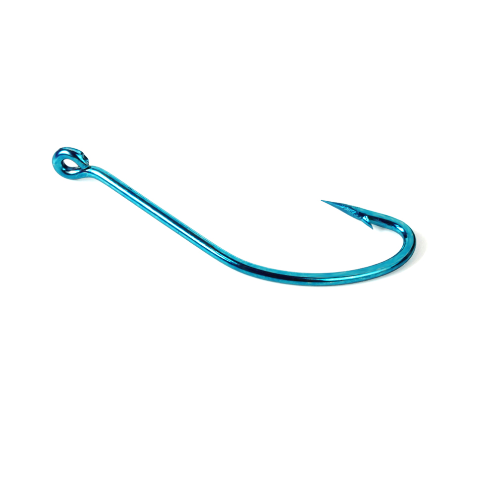 高炭素鋼釣り針,鯉釣りアクセサリー,青色,2 #-15 #, - Fishing Hook Circle のレビューと価格