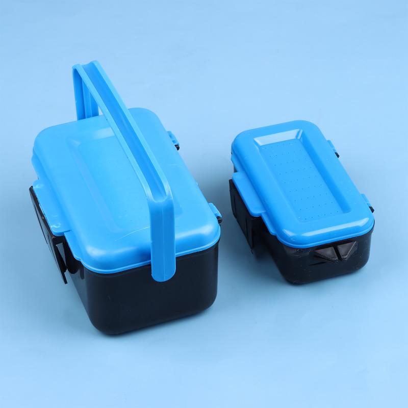 ポータブル釣り用ルアーボックスケース、活餌、フック、ミミズ用 - Fishing Hook Box のレビューと価格