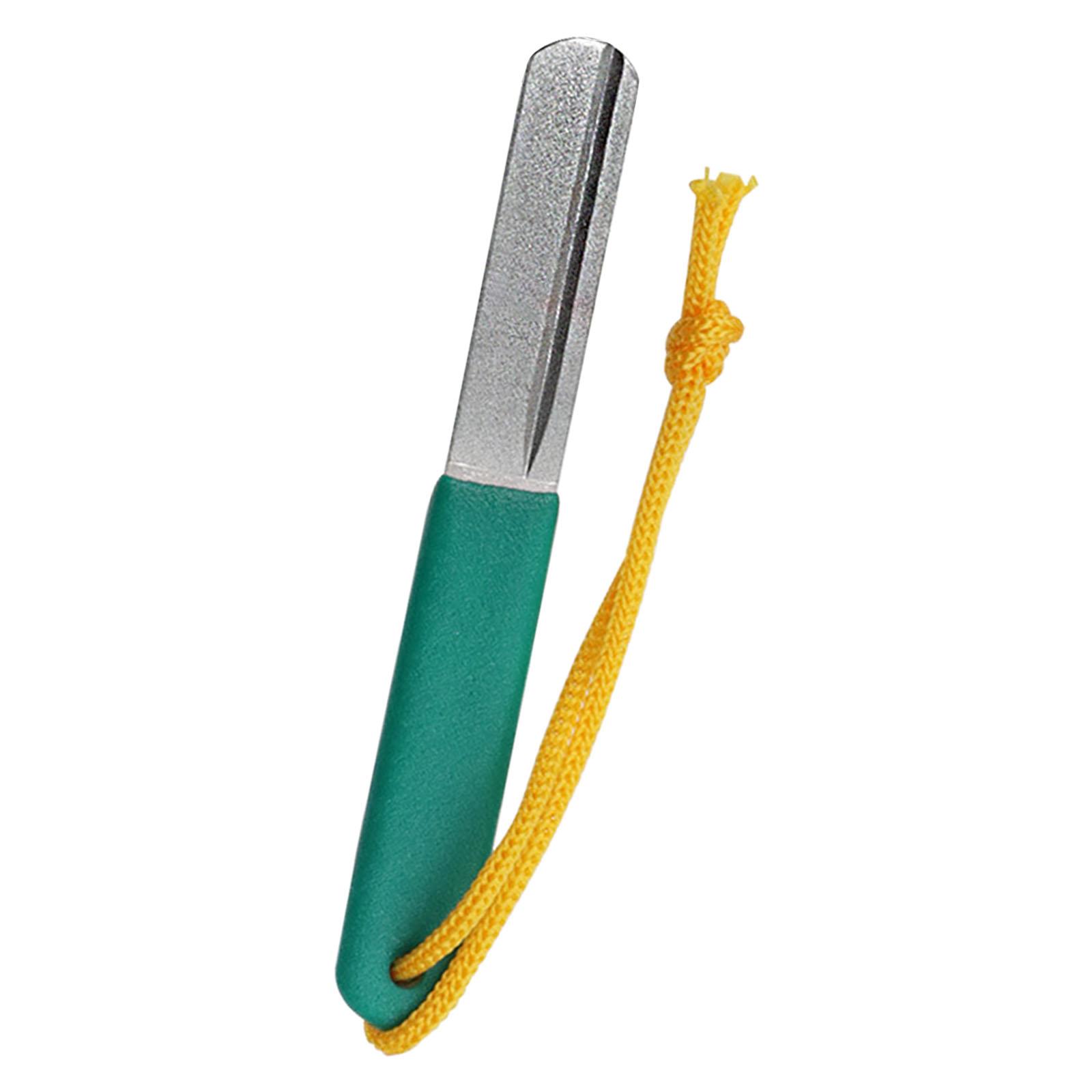 コンパクトな両面研磨フックファイル、滑り止め加工、釣り用品ボ - Fishing Hook Sharpener のレビューと価格