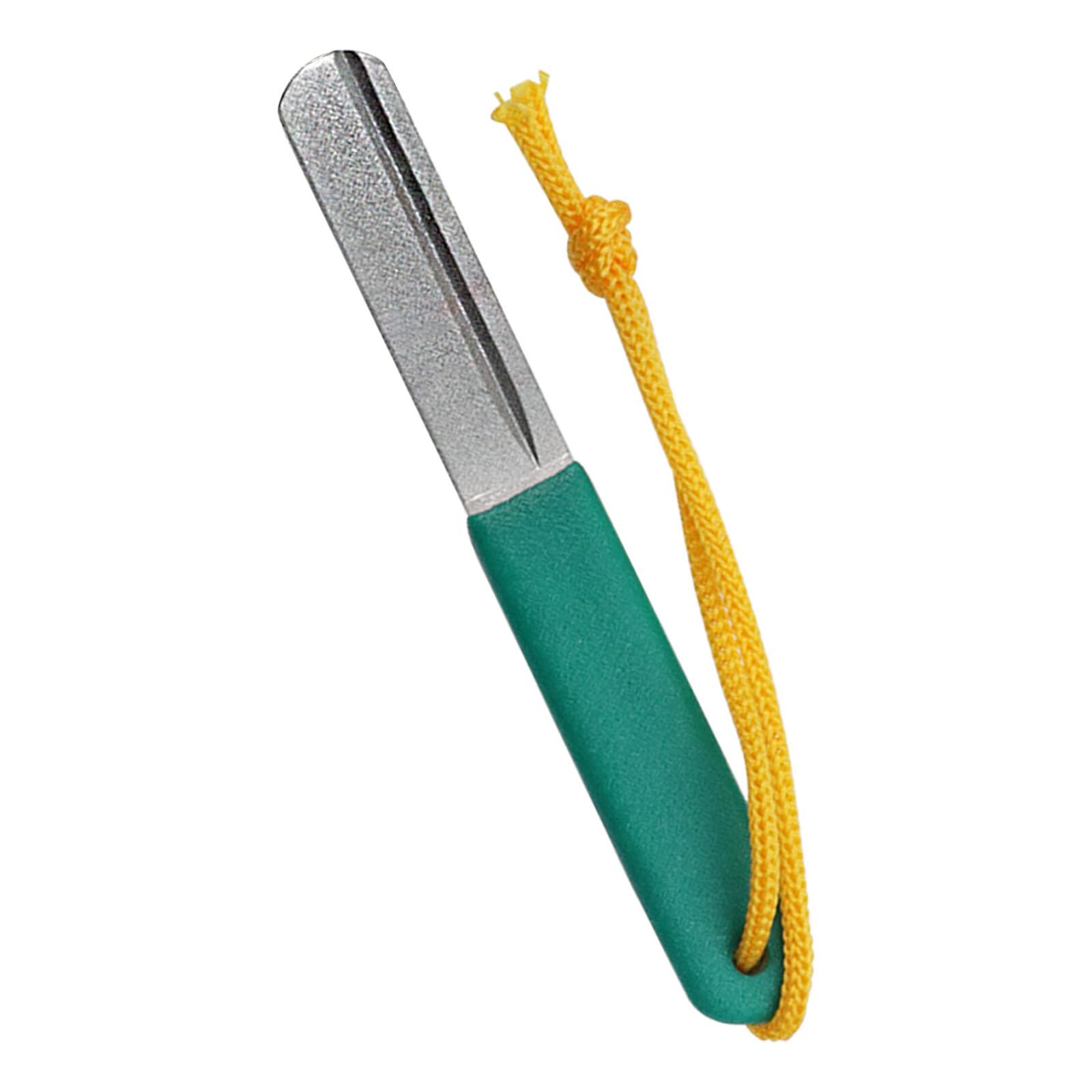 コンパクトな両面研磨フックファイル、滑り止め加工、釣り用品ボ - Fishing Hook Sharpener のレビューと価格