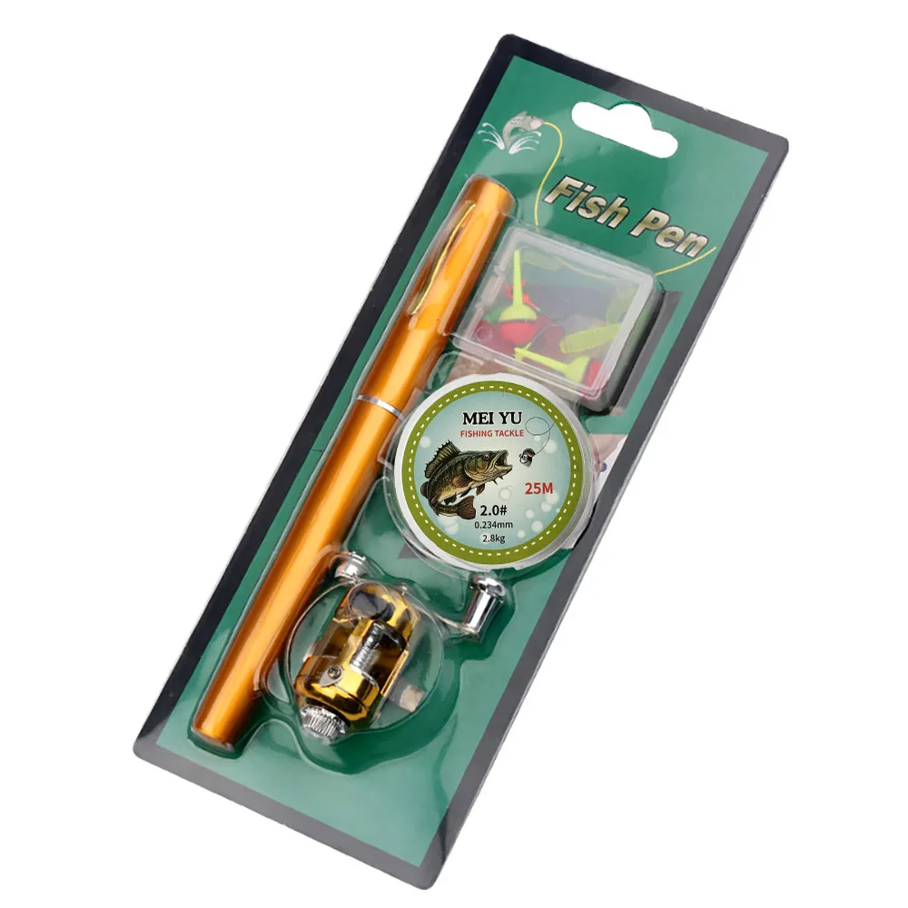 ポータブルポケット伸縮式釣り竿,ペン型釣り竿,リール,ライン - Penn Reel Fierce のレビューと価格