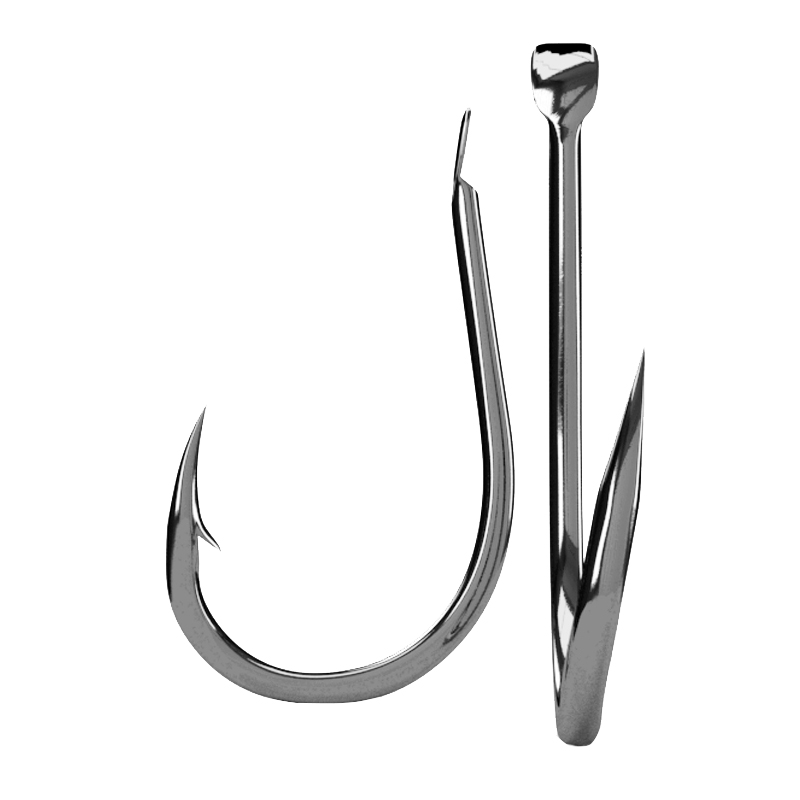 100ピース/ロット7サイズ有刺フック黒丸高炭素鋼先鋭餌タッ - Fishing Hook Circle のレビューと価格