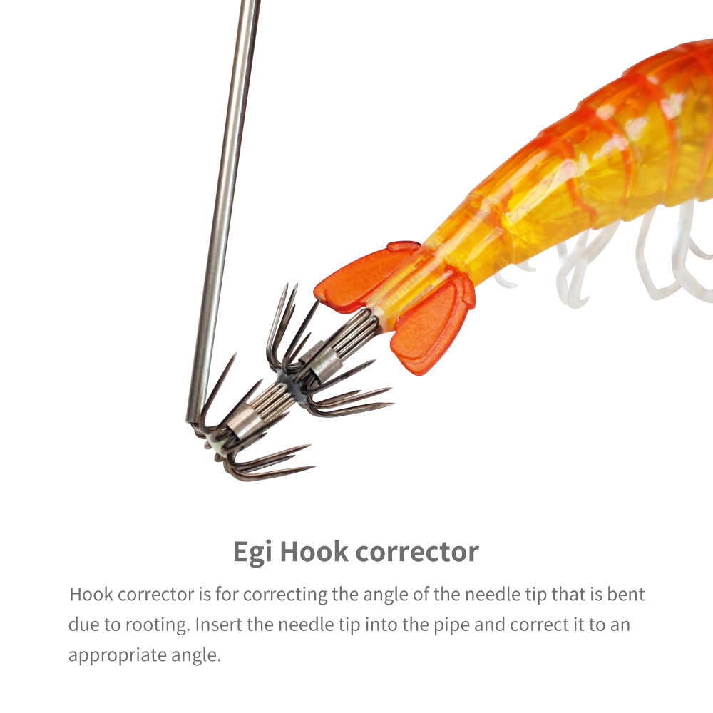 4in1 エギ釣りキット リトラクター 100cm テープメ - Fishing Hook Sharpener のレビューと価格