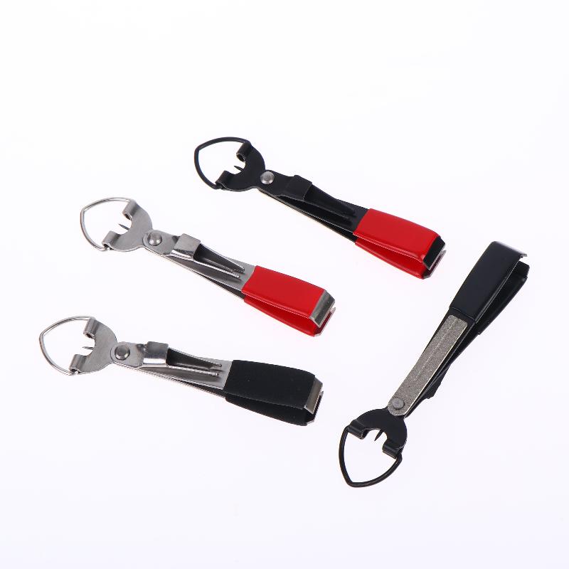 ポータブル 4 in 1 釣り糸プライヤー 防錆タイネイルク - Fishing Hook Sharpener のレビューと価格