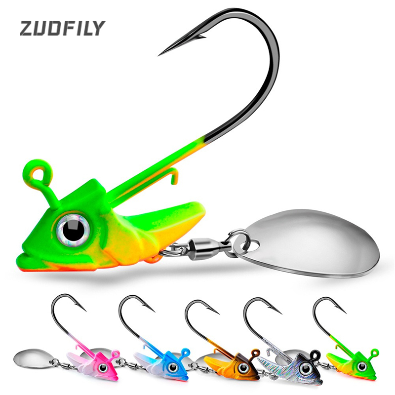 7g 10g 15g リードヘッドジグフック アンチウィード - Fishing Hook Circle のレビューと価格