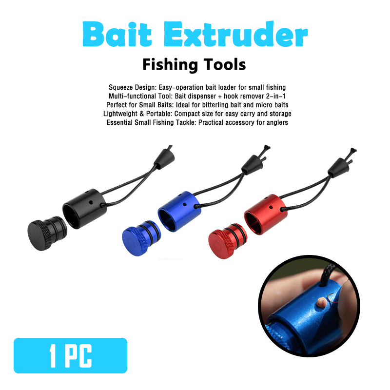 1pc マイクロフィッシング精密餌ディスペンサー高精度アルミ - Fishing Hook Remover のレビューと価格