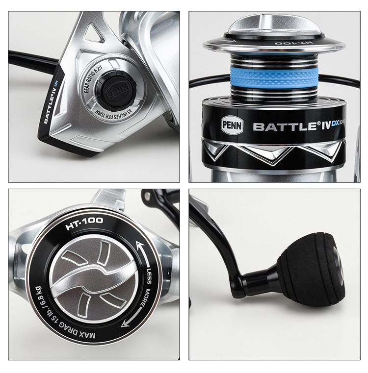 ペン バトル BTL IV DX 3000 4000 500 - Penn Reel Battle のレビューと価格