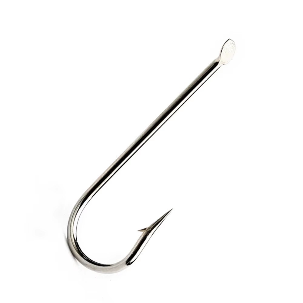 NGB 1799N 高炭素鋼平丸フック 100 個/ロット  - Fishing Hook Offset のレビューと価格