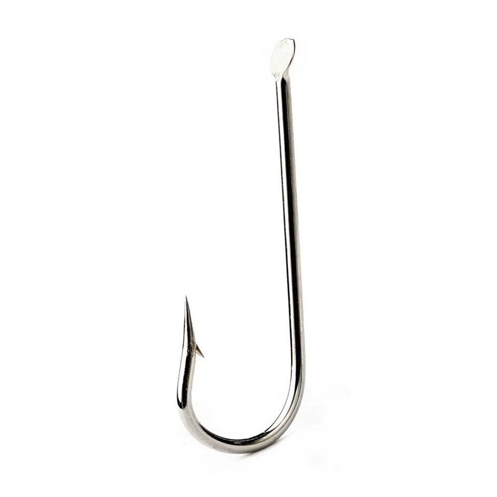 NGB 1799N 高炭素鋼平丸フック 100 個/ロット  - Fishing Hook Offset のレビューと価格