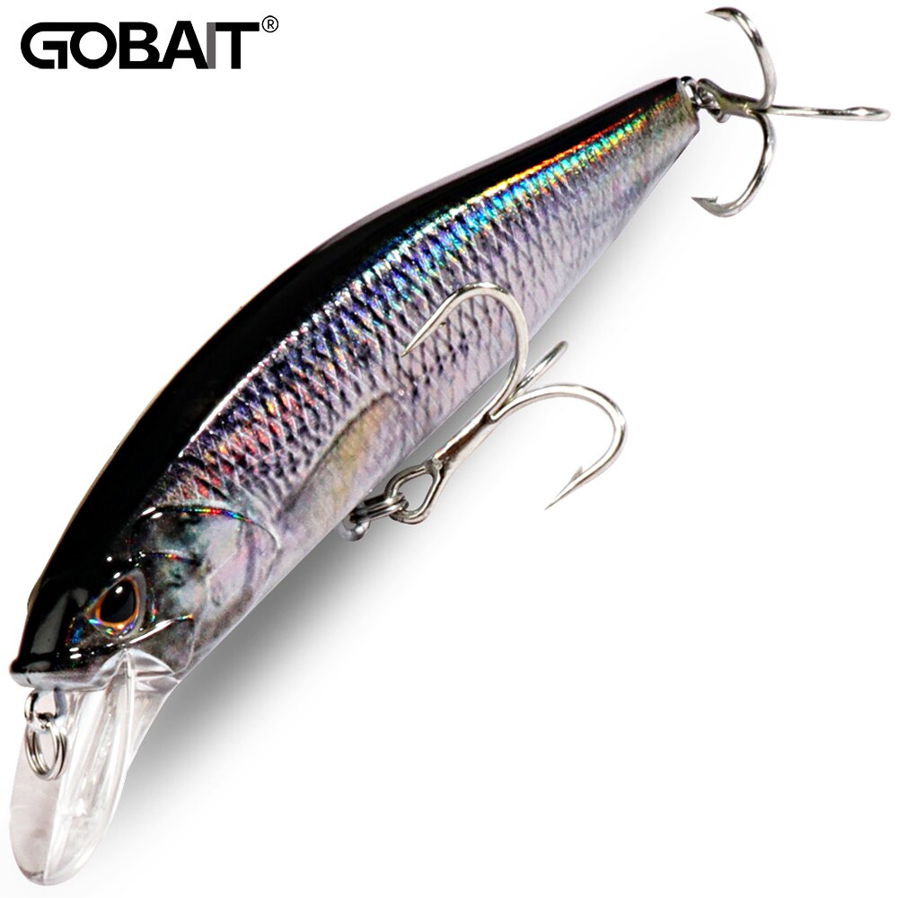 シンキングミノー 19 グラムフローティングジャークベイト  - Fishing Hook Treble のレビューと価格